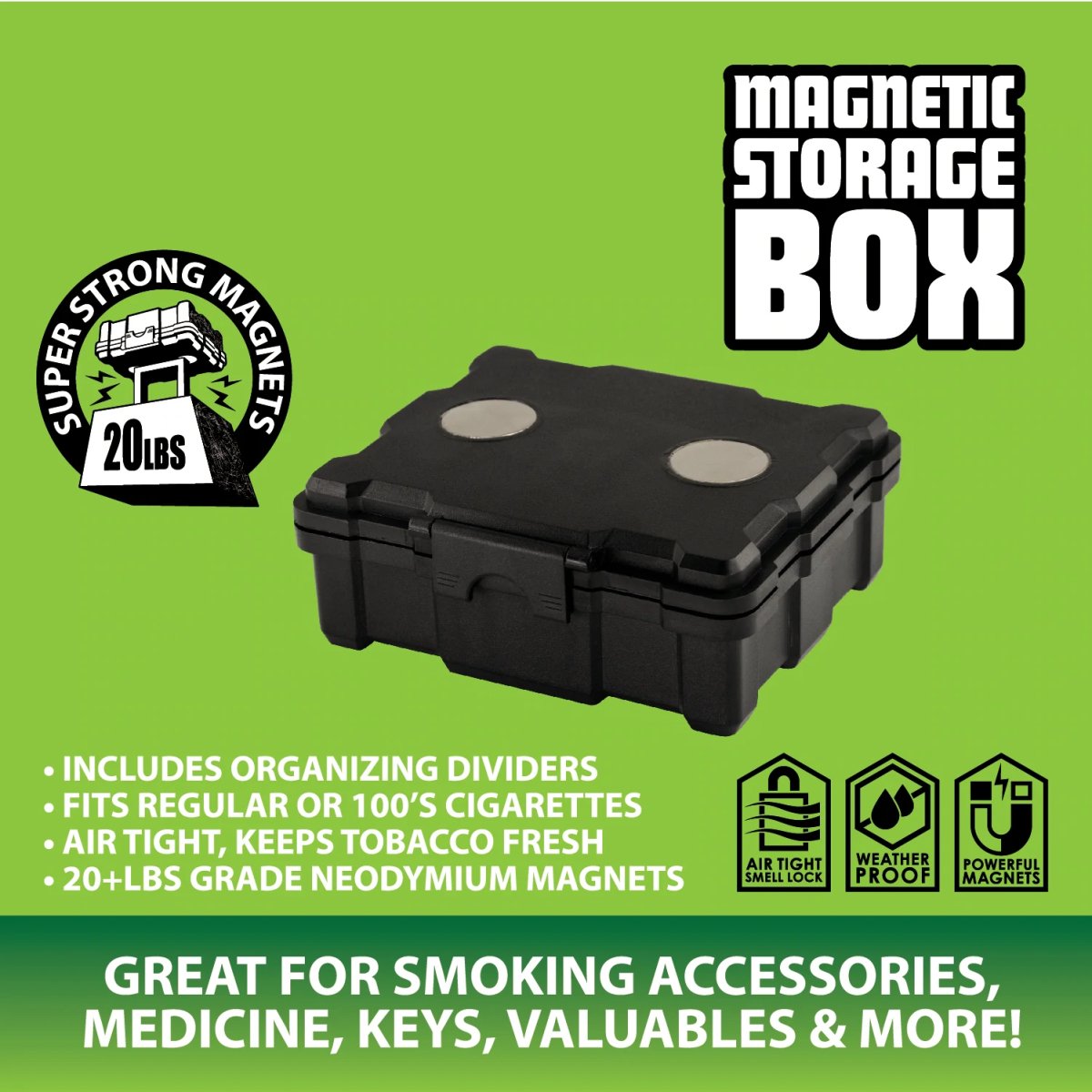 MAGNETIC STORAGE BOX D 4CT DISPLAY - SMDistro