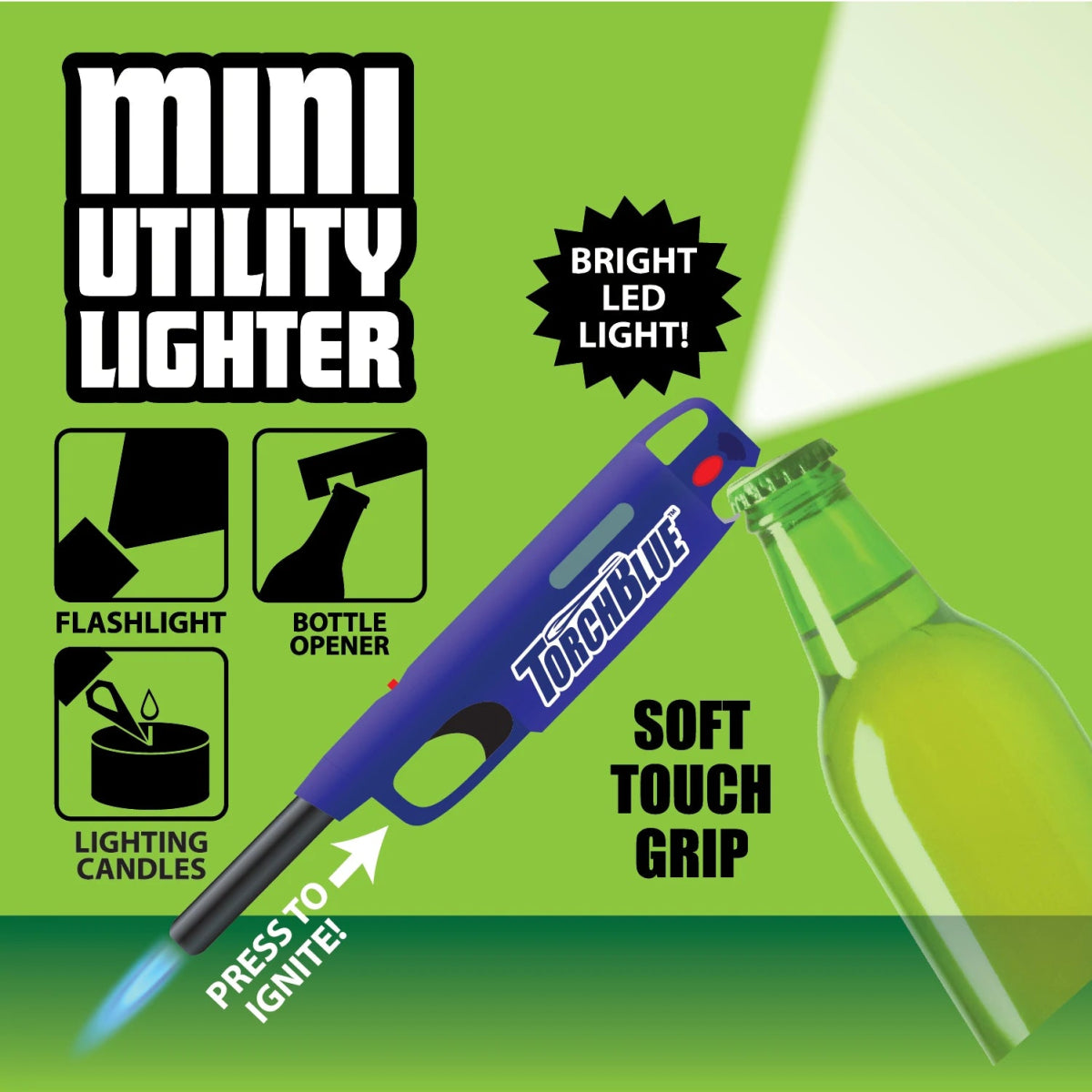 MINI UTILITY LIGHTER D 6CT DISPLAY - SMDistro