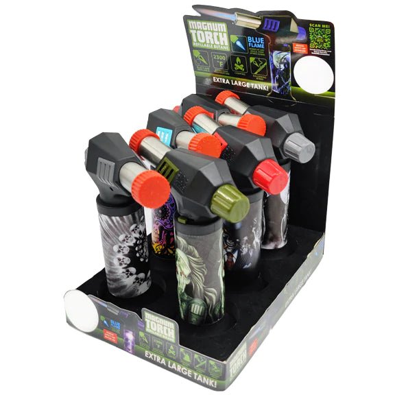 PRINTED MAGNUM TORCH 6CT DISPLAY - SMDistro