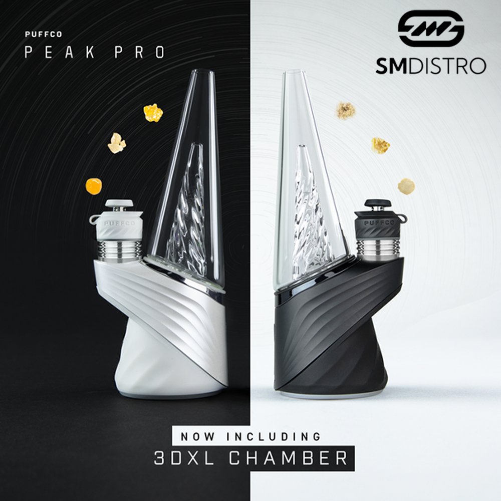 Puffco Peak Pro 3DXL Chamber Smart Vaporizer 1700mAh (MSRP $420.00 Each) - SMDistro