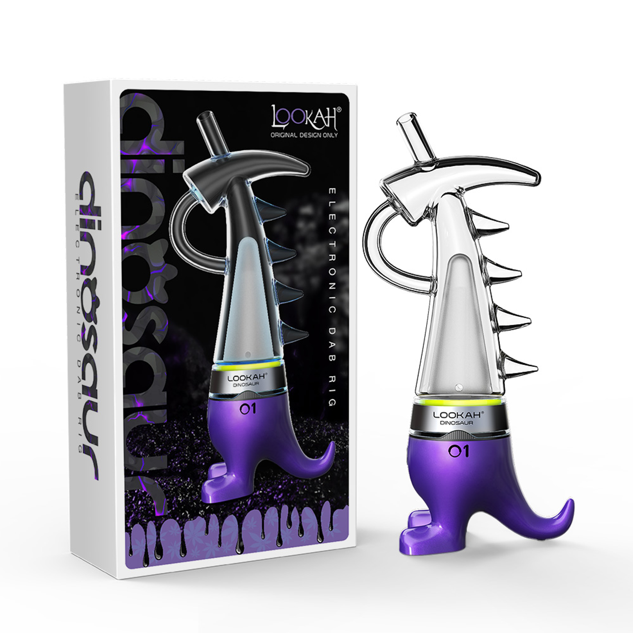 Lookah Dinosour 950mAh Portable Electronic Dab Rig Vaporizer (MSRP $149.99)