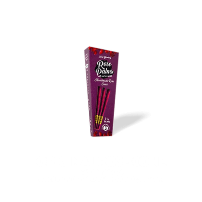 ROSE PALMS 1 1/4" PRE - ROLLED CONES 3PK (BOX OF 15) - SMDistro