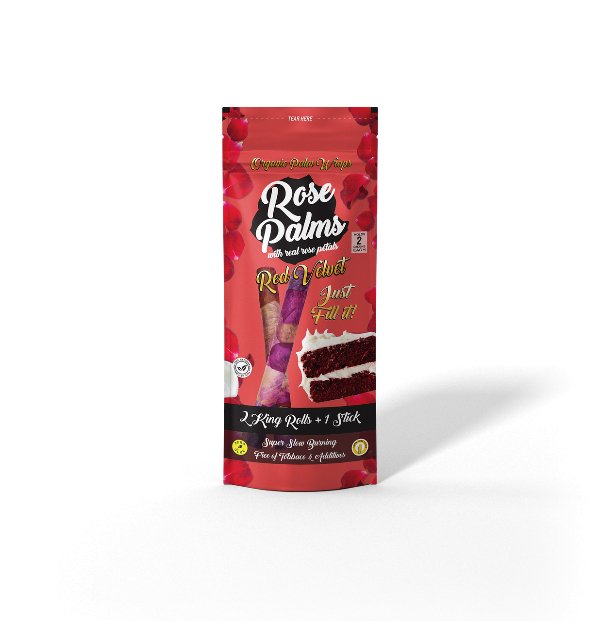 ROSE PALMS KING PRE - ROLLED WRAPS 2PK (BOX OF 20) - SMDistro