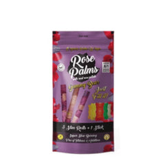 ROSE PALMS SLIM PRE - ROLLED WRAPS 3PK (BOX OF 20) - SMDistro