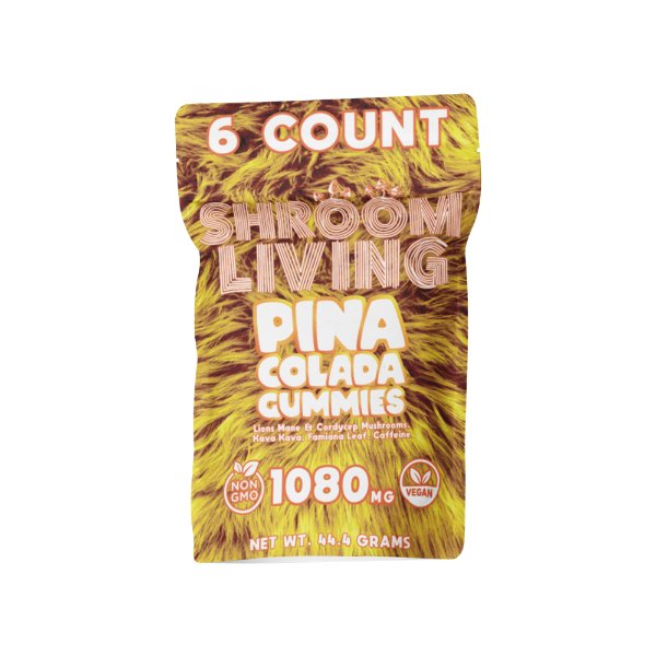 SHROOM LIVING - EUPHORIA GUMMIES 1080MG 6CT POUCH - SMDistro