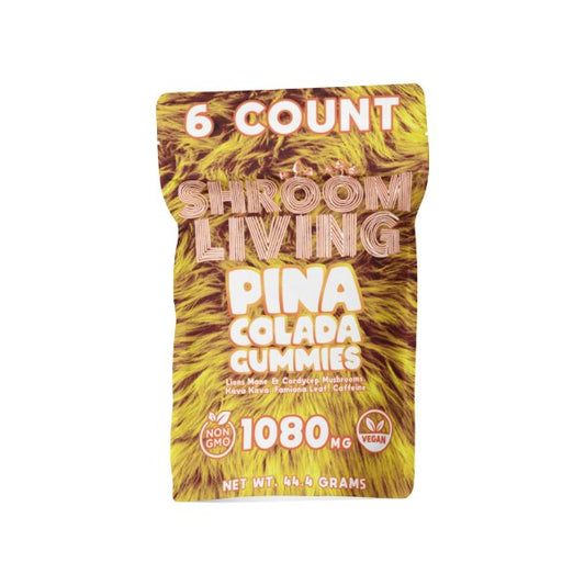 SHROOM LIVING - EUPHORIA GUMMIES 1080MG 6CT POUCH - SMDistro