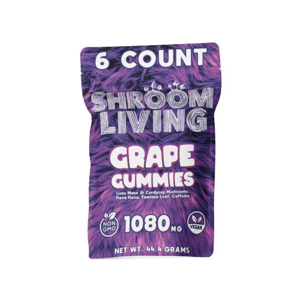 SHROOM LIVING - EUPHORIA GUMMIES 1080MG 6CT POUCH - SMDistro