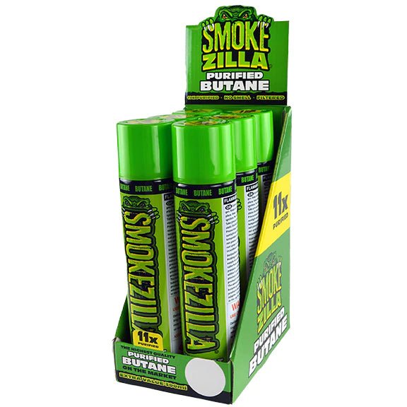 SMOKEZILLA PURIFIED BUTANE 300ML 6CT DISPLAY - SMDistro