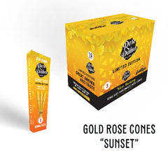 SUNSET NATURAL ROSE CONES 3 PACK (BOX OF 15) - SMDistro