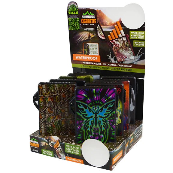 SURVIVAL CIGERATTE CASE 8CT DISPLAY - SMDistro