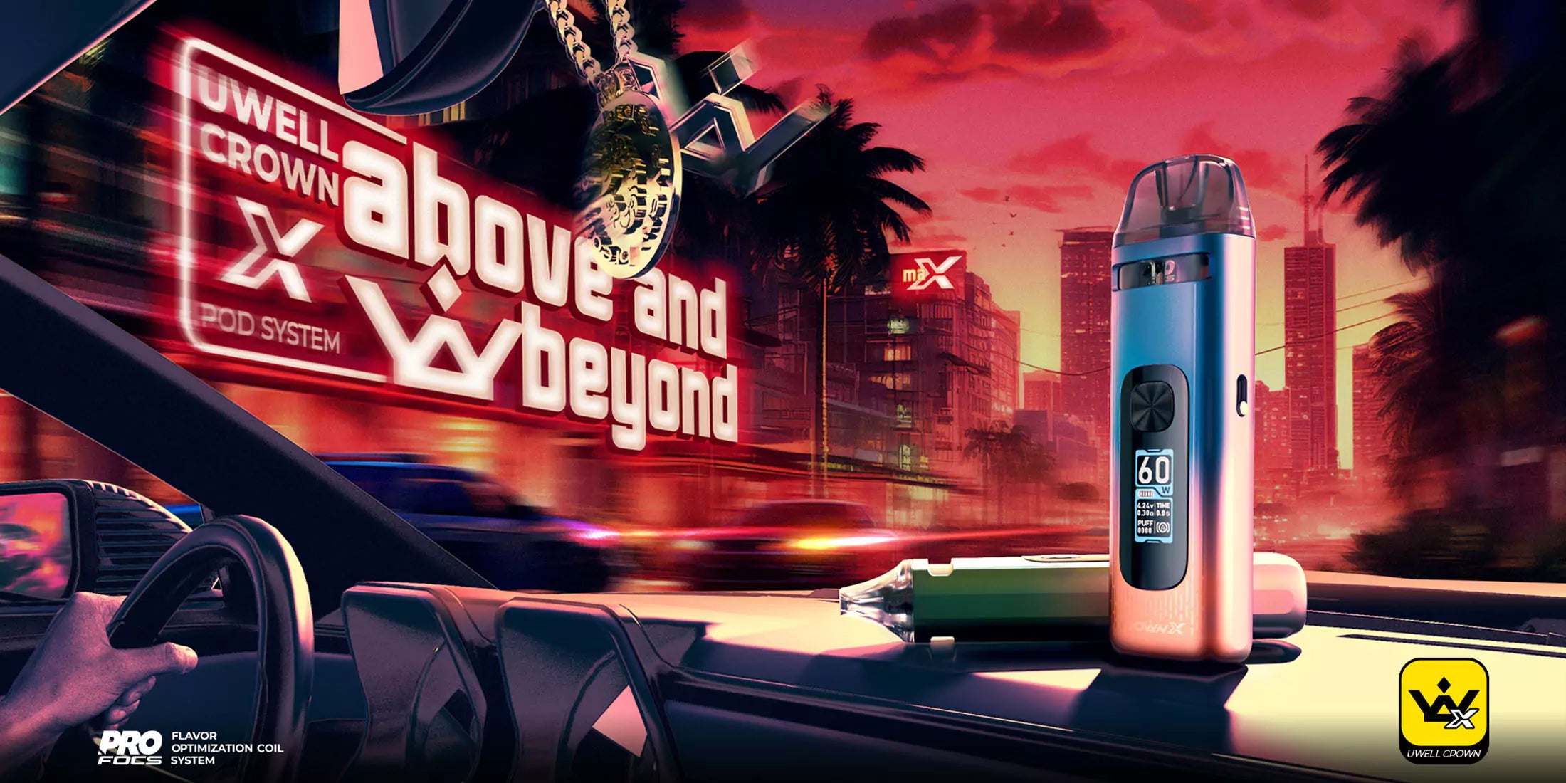 uWell Crown X Pod System - Wholesale | SMDistro
