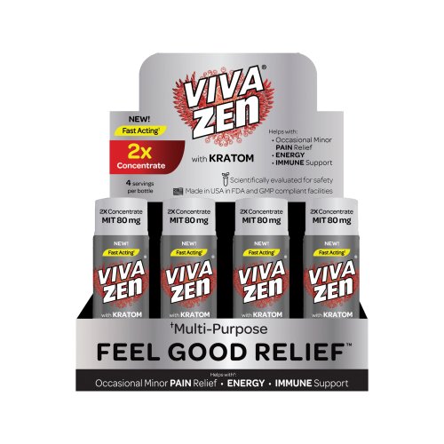 VIVA ZEN CONCENTRATE MIT SHOTS 12CT DISPLAY - SMDistro