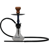 GLASS HOOKAH SMALL CLEAR COLOR DESIGN