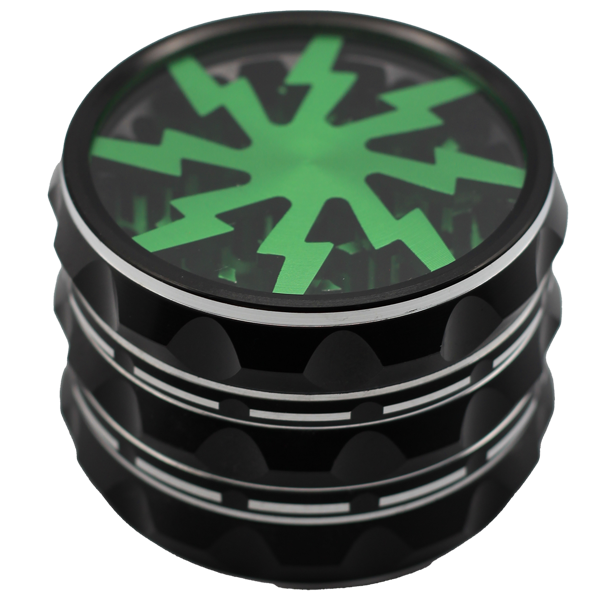 63MM GRINDER 4 PARTS ALUMINUM GREEN