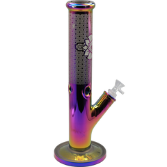 14" 7-COLOR DESIGN STRAIGHT BONG