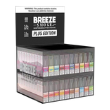 BREEZE PLUS 5% DISPOSABLE ASSORTED FLAVORS 200CT DISPLAY
