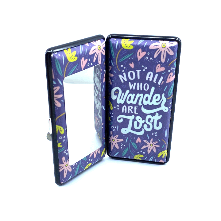 100'S MIRROR CIG CASE 8CT DISPLAY